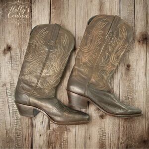 Charlie 1 Horse Artisan Handcrafted Leather Cowgirl Boots Women's size  7.5B